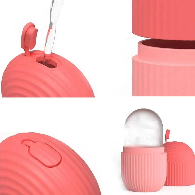 Silicone Ice Cube Trays Beauty Lifting Ice Ball Face Massager Contouring Eye Roller Facial Treatment Reduce Acne Skin Care Tool-World Bazaar Life