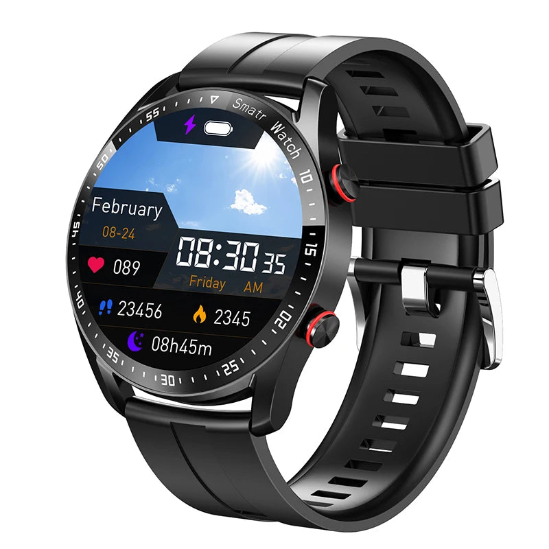 New 2023 ECG+PPG Smart Watch Bluetooth Call Music player Man Watch Sports Waterproof Luxury Smartwatch For Android ios
