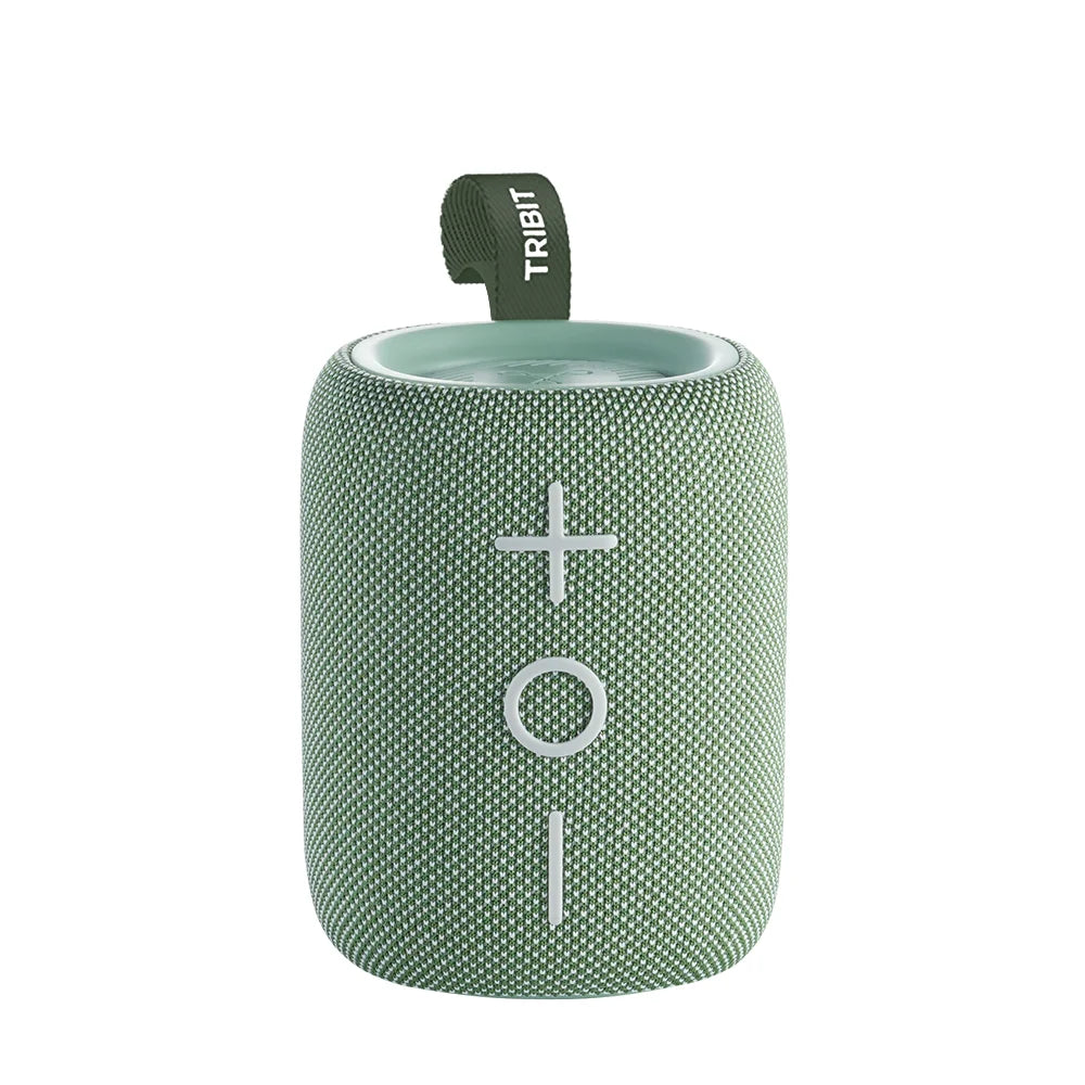 TRIBIT StormBox Mini Bluetooth Speaker, 12W 360° Sound With XBass, LEDs, 12 Hours playtimes, IPX7 Waterproof, For Hiking/Outdoor-World Bazaar Life