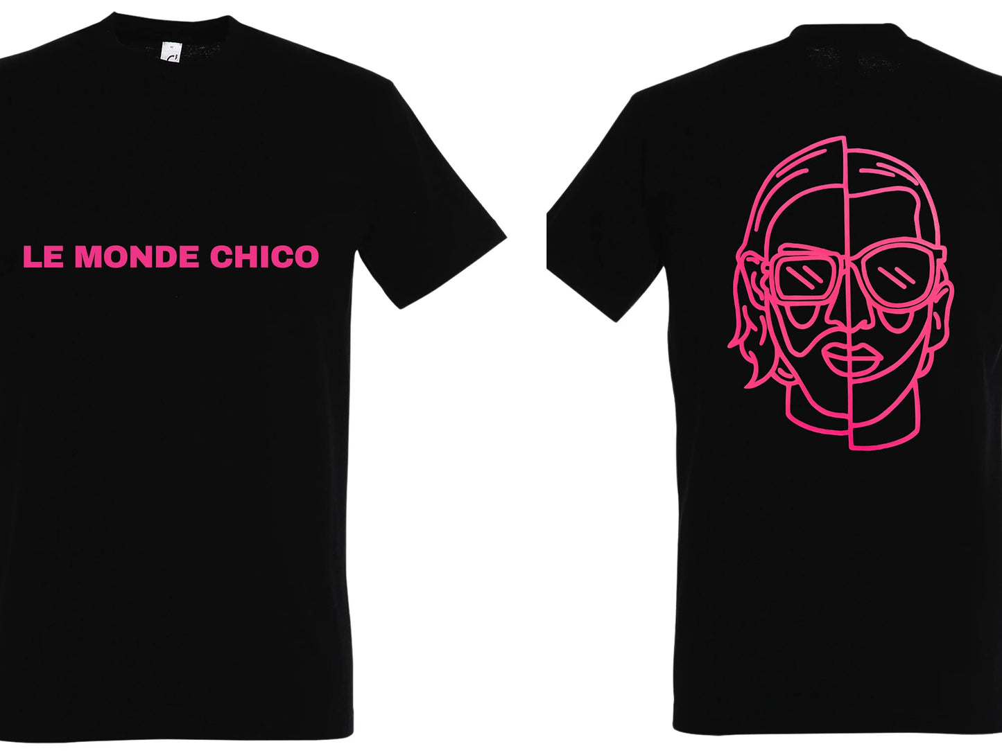 Le Monde Chico T Shirt PNL Album French Rapper Graphic Print T-shirt Men Women Hip Hop Fashion Short Sleeve Tee Shirt Streetwear-World Bazaar Life