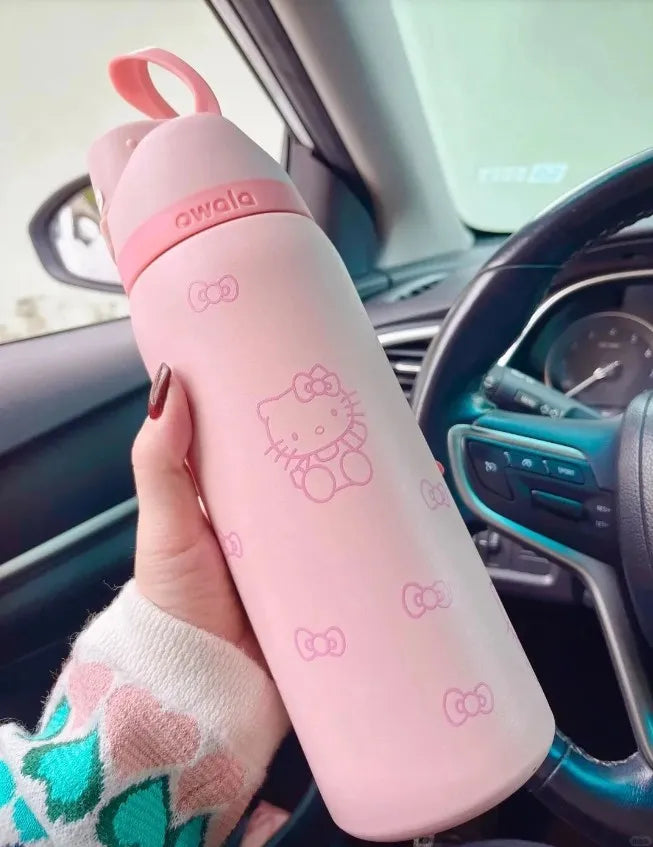 32 Oz Insulated Stainless Steel Cup Water Bottle with Straw, BPA-Free Sports Water Bottle, Great for Travel-World Bazaar Life