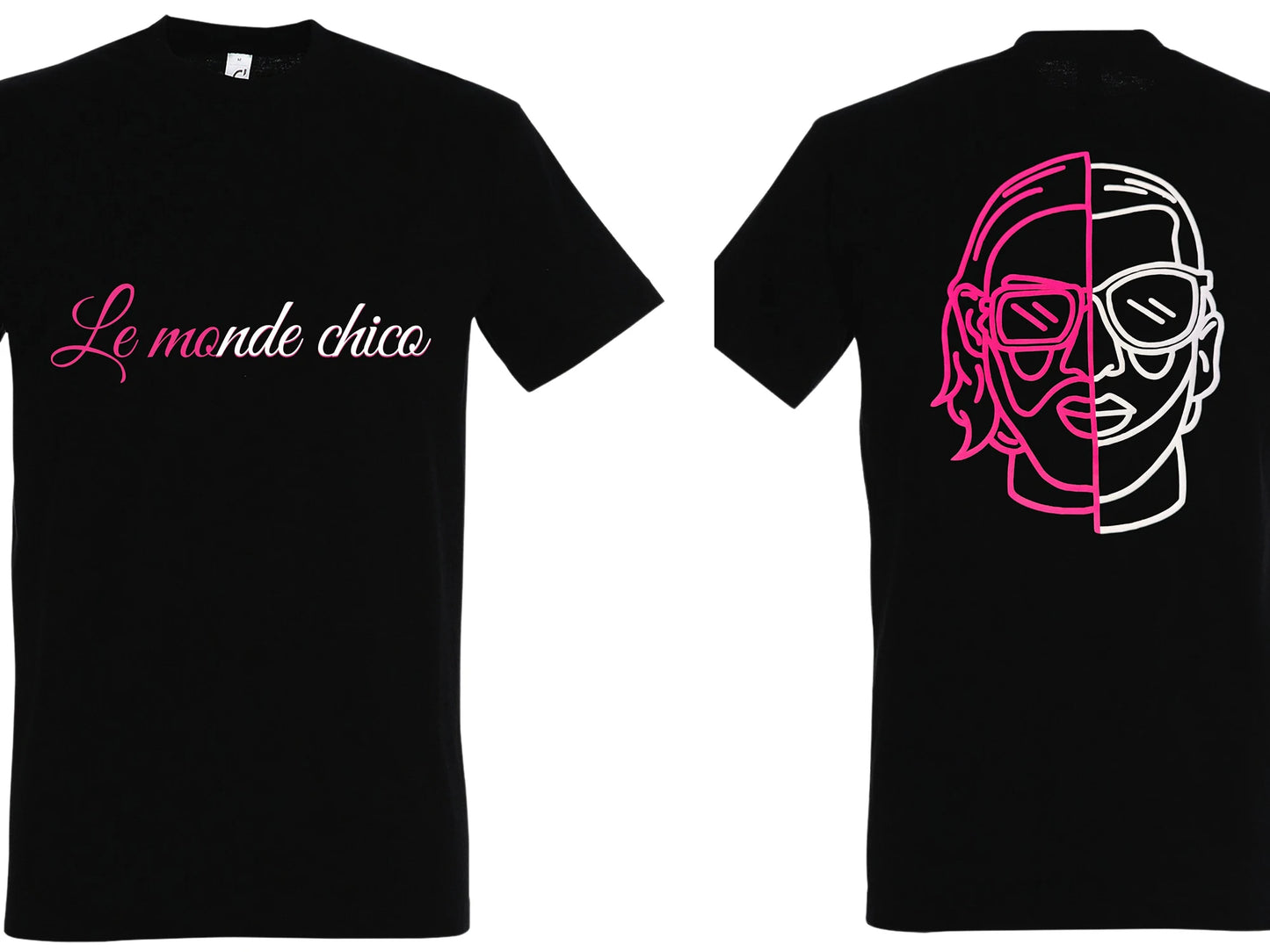 Le Monde Chico T Shirt PNL Album French Rapper Graphic Print T-shirt Men Women Hip Hop Fashion Short Sleeve Tee Shirt Streetwear-World Bazaar Life
