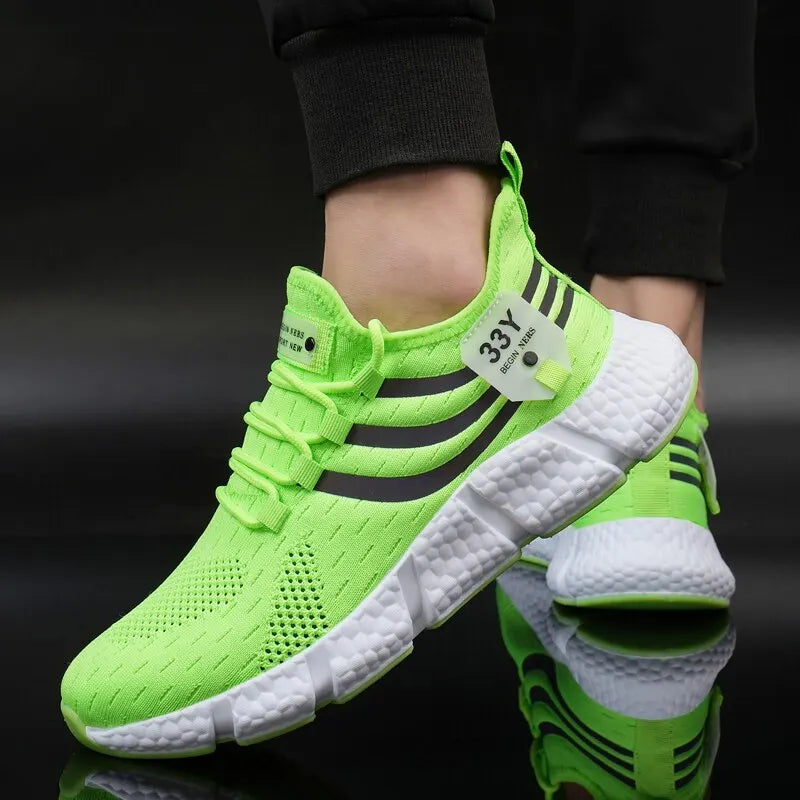 Men's Breathable Lightweight Mesh Running Shoes