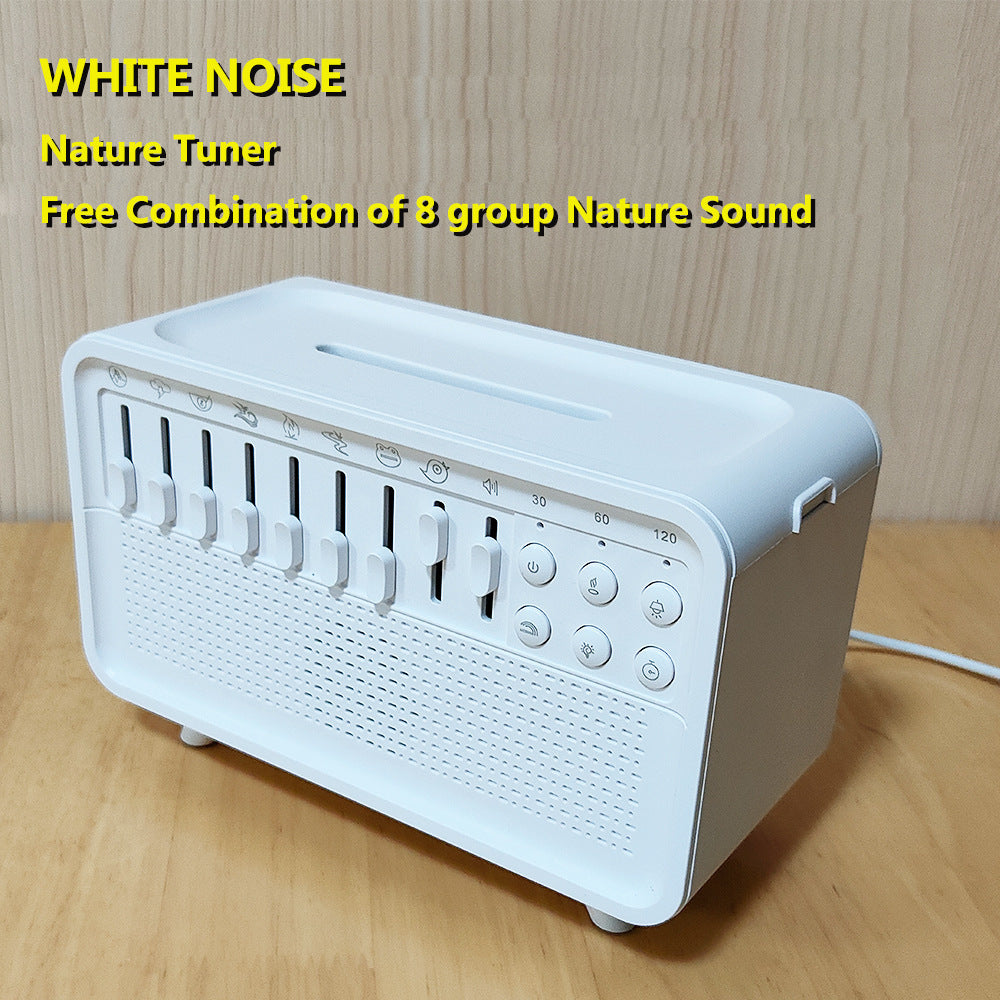 3-in-1 Bluetooth Speaker Humidifier with White Noise & Night Light - World Bazaar Life