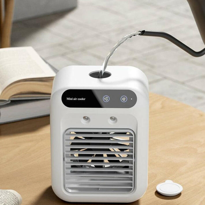Portable Air Cooler Fan – Water Cooling for Room, Office & Car - World Bazaar Life
