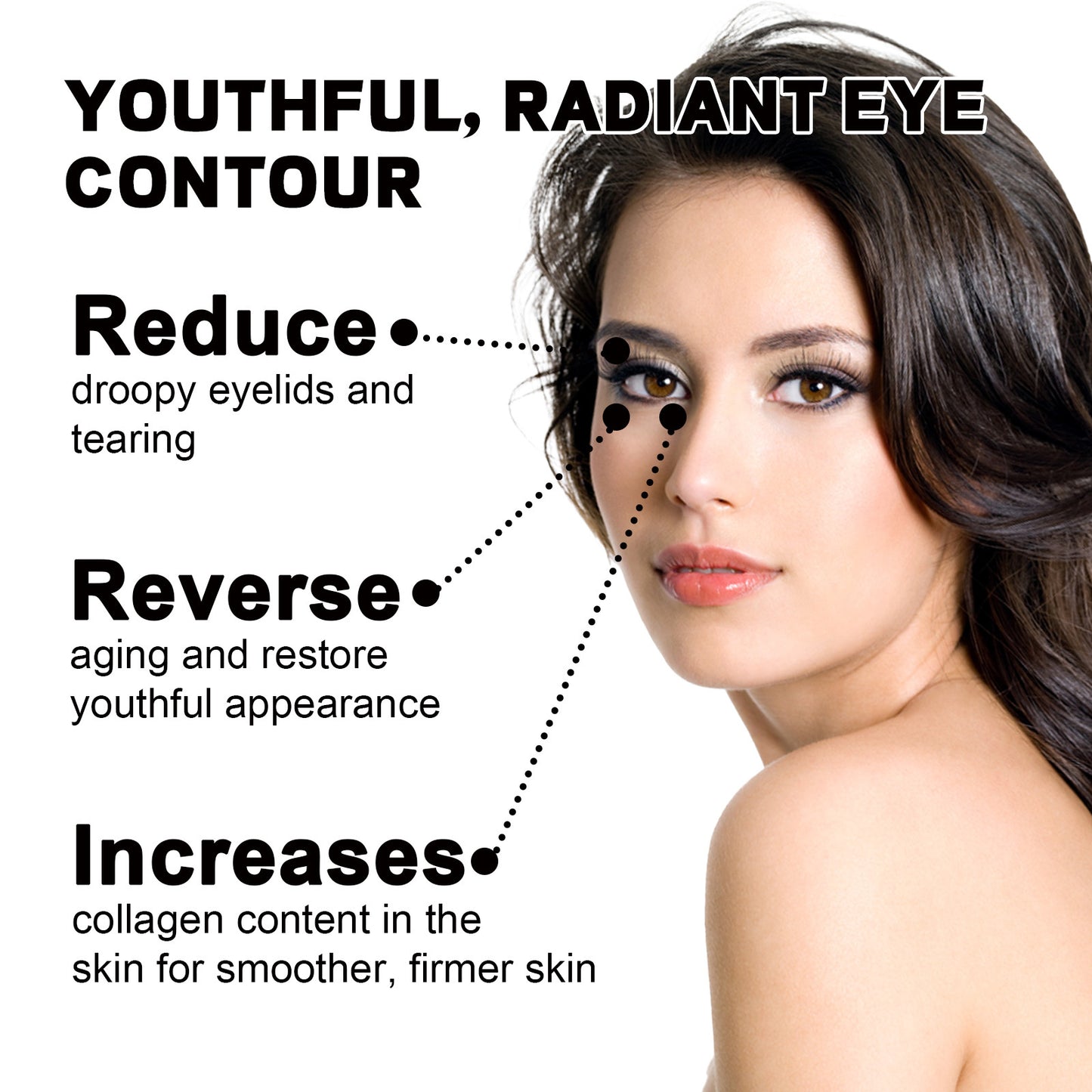 Instant Firming Eye Cream with Hyaluronic Acid, Collagen & Vitamin E
