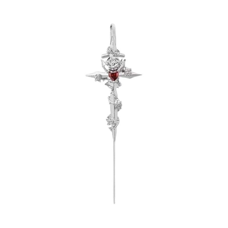 Creative Star Moon Diamond Geometric Stud Earrings – Fast Delivery