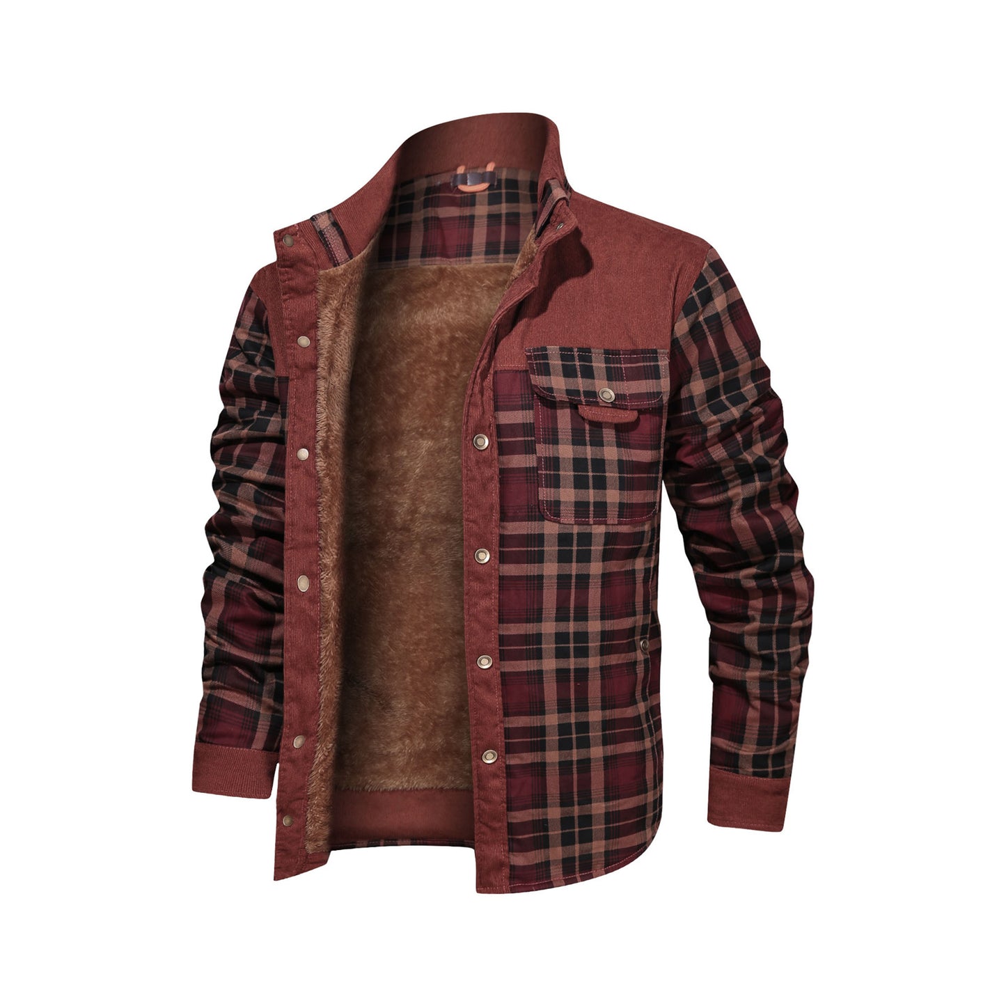Men's Wool Thick Coat Jacket - World Bazaar Life