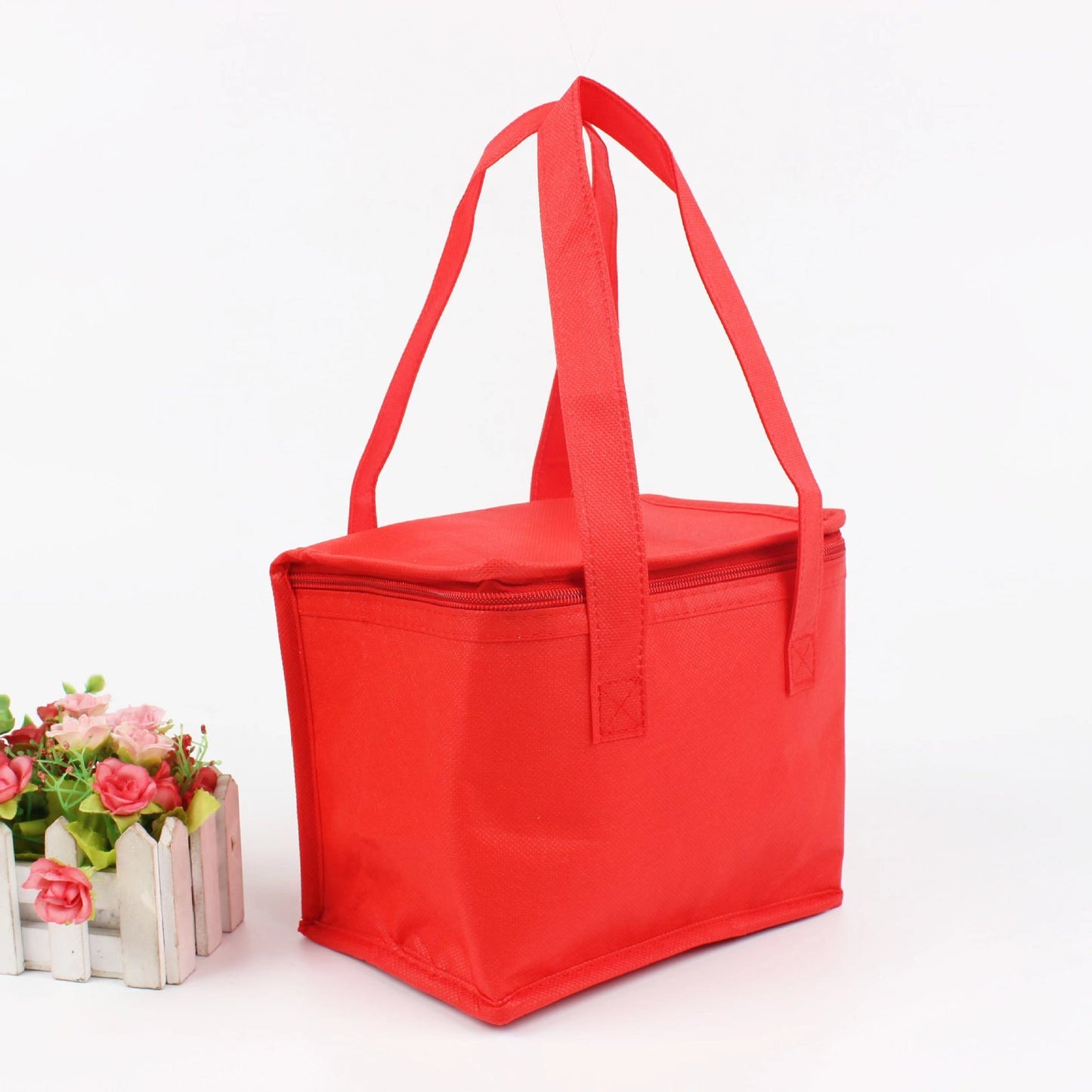 Portable Insulated Lunch & Drink Carrier Bag for Food Delivery
