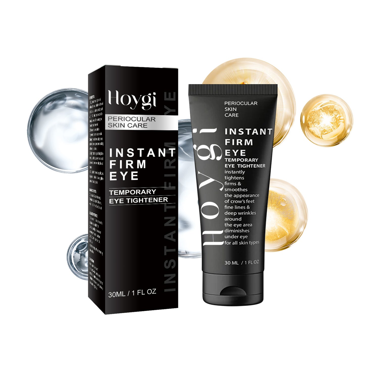 Instant Firming Eye Cream with Hyaluronic Acid, Collagen & Vitamin E
