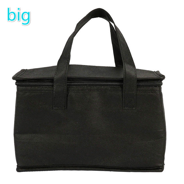 Portable Insulated Lunch & Drink Carrier Bag for Food Delivery