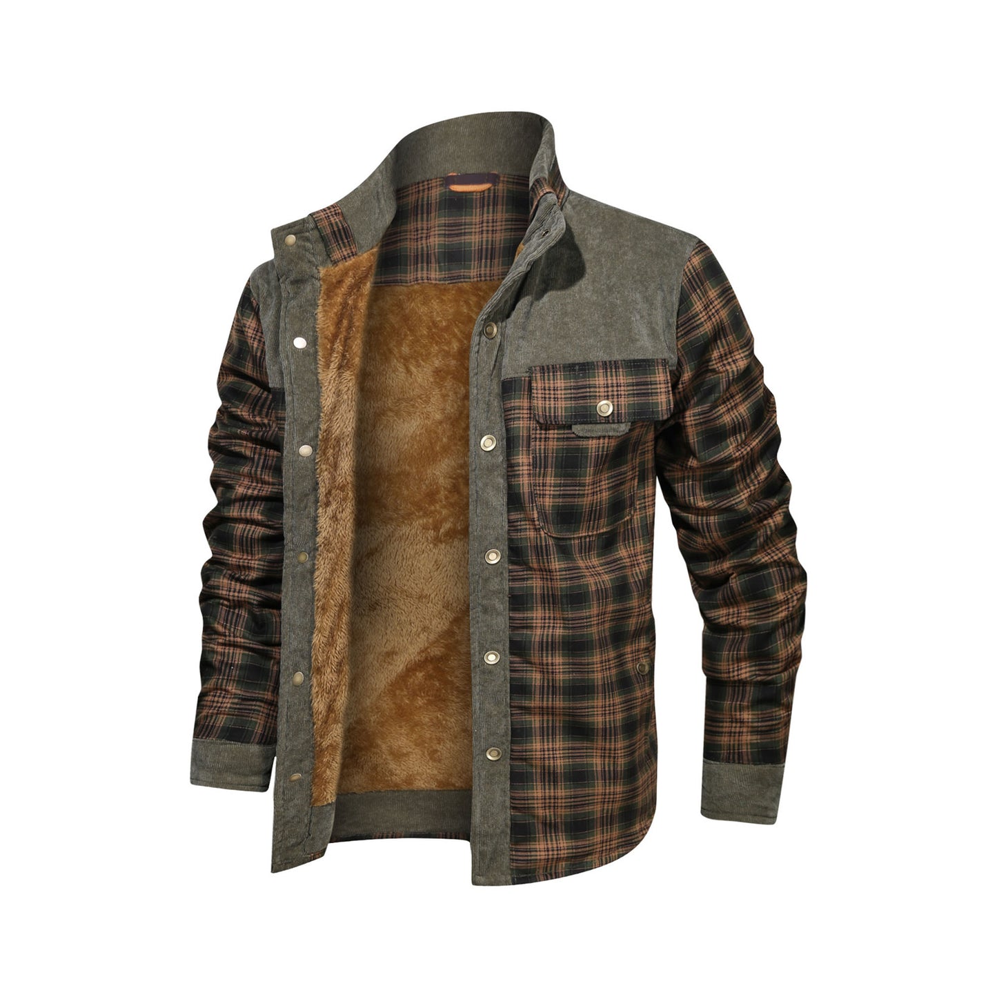 Men's Wool Thick Coat Jacket - World Bazaar Life
