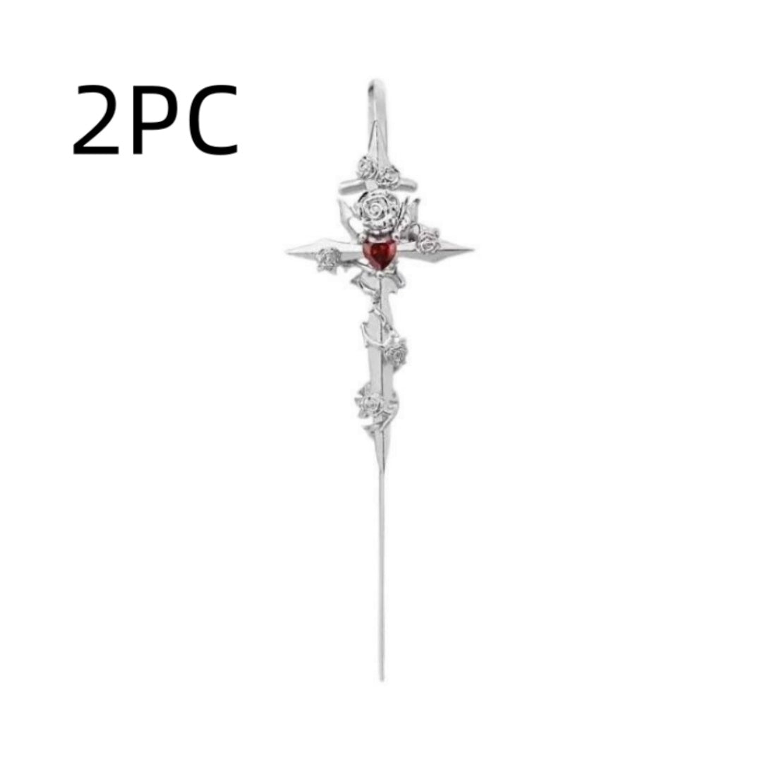 Creative Star Moon Diamond Geometric Stud Earrings – Fast Delivery