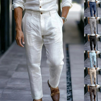 Men's Linen Casual Pants