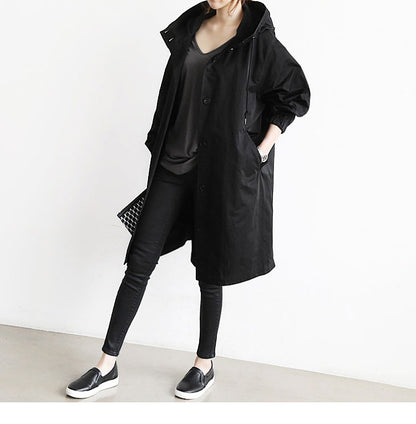 Women's Waterproof Hooded Windbreaker Jacket for Hiking & Camping