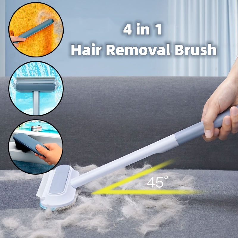 4-in-1 Pet Hair Remover Brush – For Pets, Screens & More!