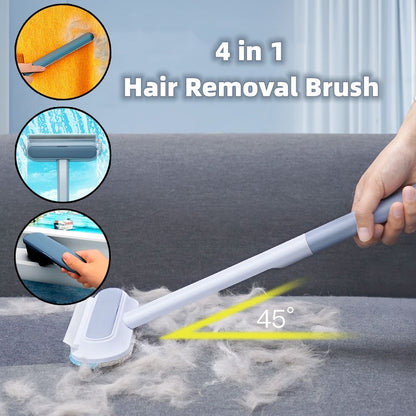 4-in-1 Pet Hair Remover Brush – For Pets, Screens & More!