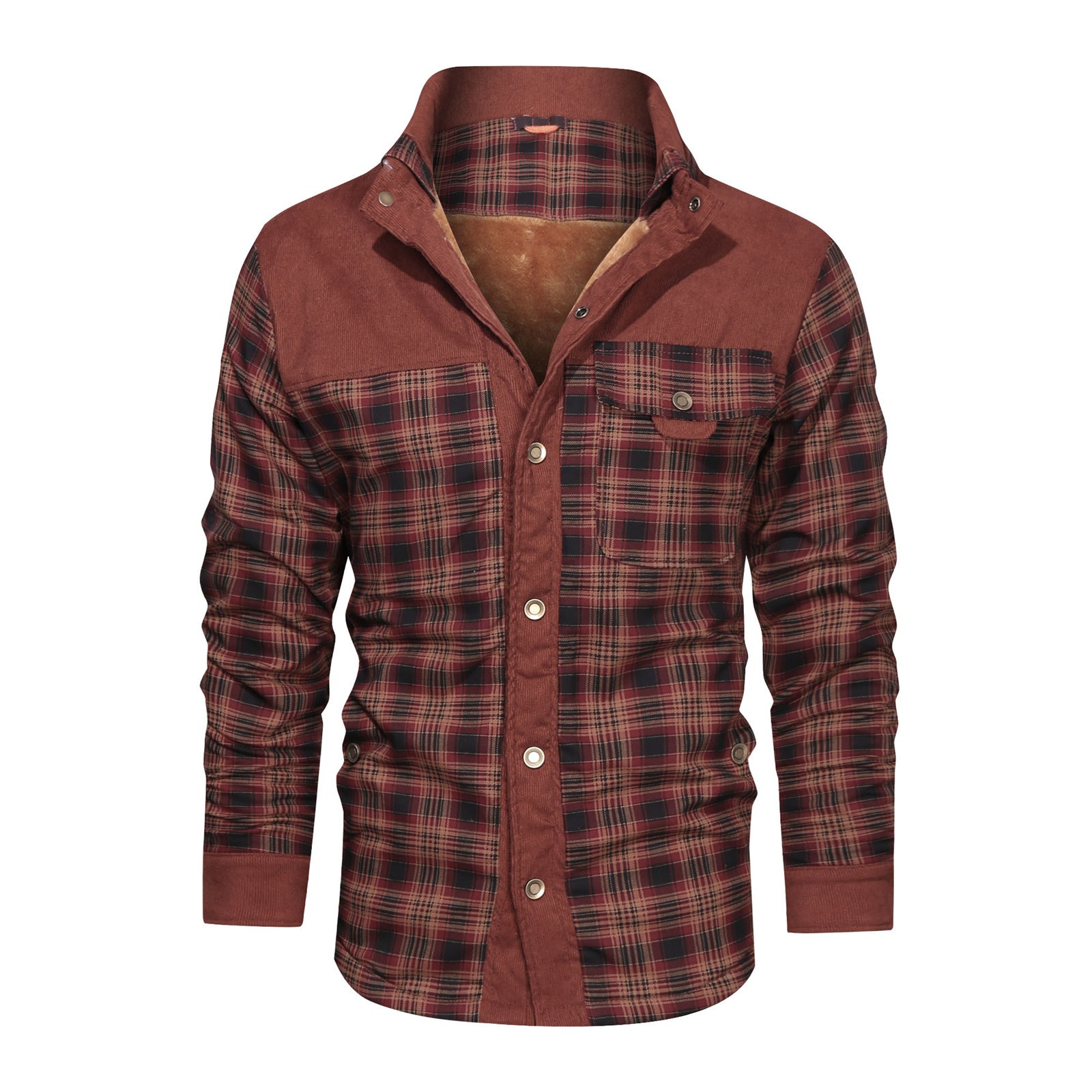 Men's Wool Thick Coat Jacket - World Bazaar Life