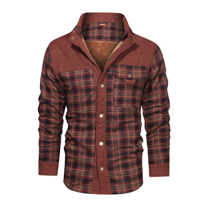 Men's Wool Thick Coat Jacket - World Bazaar Life