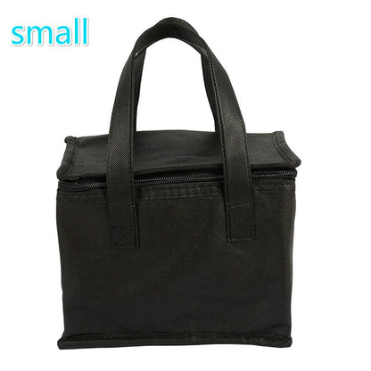 Portable Insulated Lunch & Drink Carrier Bag for Food Delivery