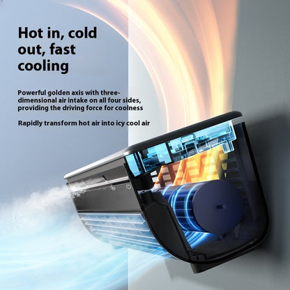 Household Rechargeable Wall Fan with Remote Control