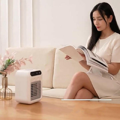 Portable Air Cooler Fan – Water Cooling for Room, Office & Car - World Bazaar Life