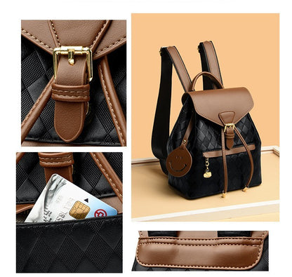 Multifunctional Leather Women’s Backpack for School & Travel - World Bazaar Life