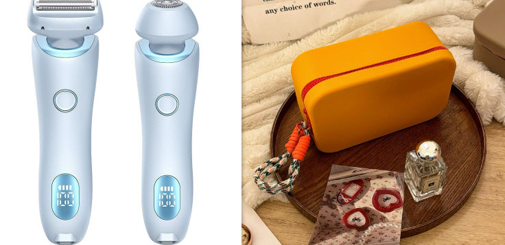 2-in-1 Rechargeable Epilator & Trimmer for Face, Body & Bikini