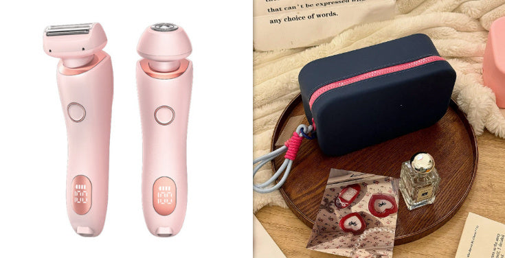 2-in-1 Rechargeable Epilator & Trimmer for Face, Body & Bikini