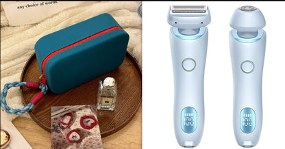 2-in-1 Rechargeable Epilator & Trimmer for Face, Body & Bikini