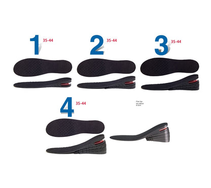 Invisible Air Cushion Insoles – Shock Absorbing & Height Boost