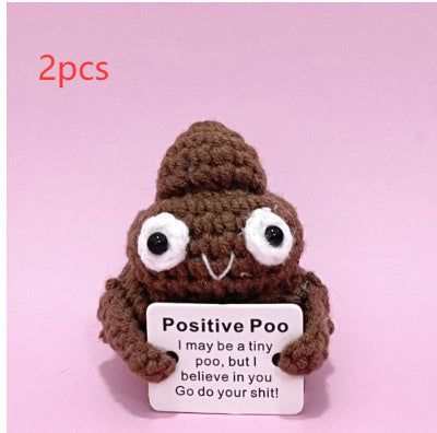 Cute Cucumber Pickle Doll - Top-Rated Knitted Emotional Toy.