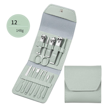 Pro Nail Care Kit – Clippers, Pliers, Knife & Ear Spoon