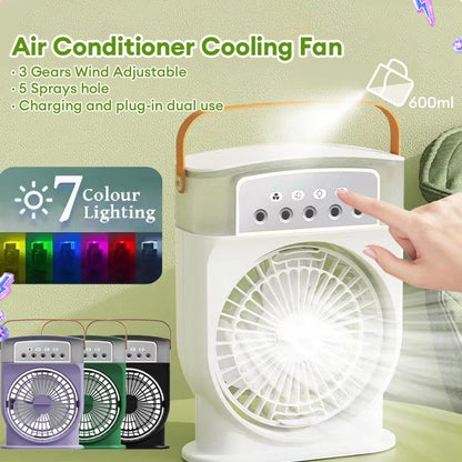 USB Air Cooler Fan with Humidifier - Free Shipping-World Bazaar Life