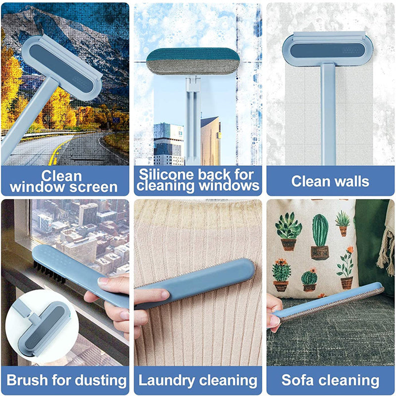 4-in-1 Pet Hair Remover Brush – For Pets, Screens & More!
