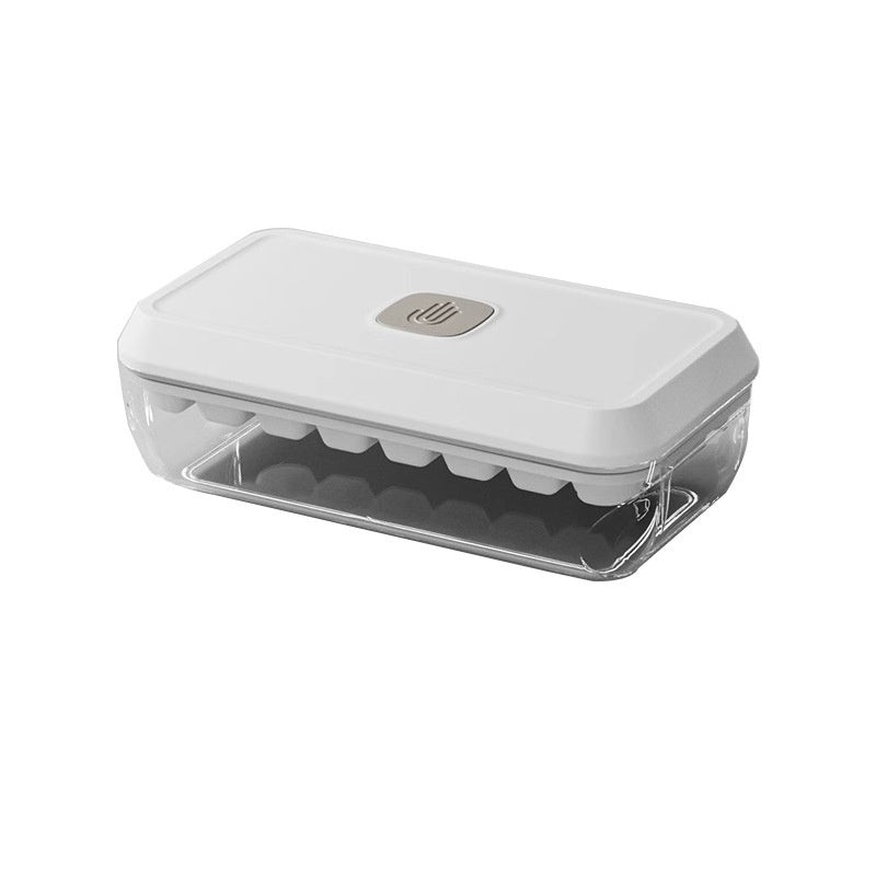 32-Grid Silicone Ice Cube Tray with Lid & Easy Release Ice Box