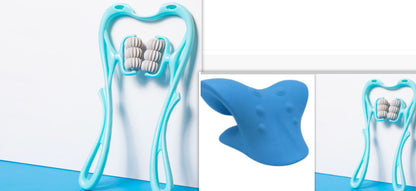 Six-Wheel Manual Neck Massager Roller for Pain Relief & Relaxation - World Bazaar Life