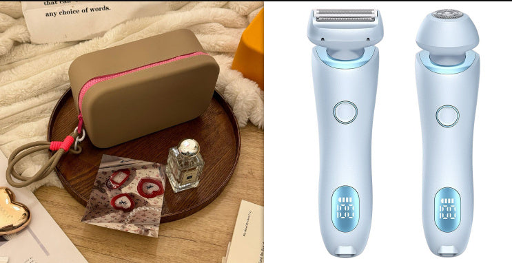 2-in-1 Rechargeable Epilator & Trimmer for Face, Body & Bikini