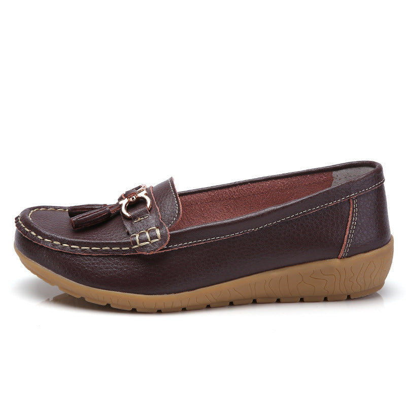 Oversized Flat Bottomed Casual Shoes-World Bazaar Life