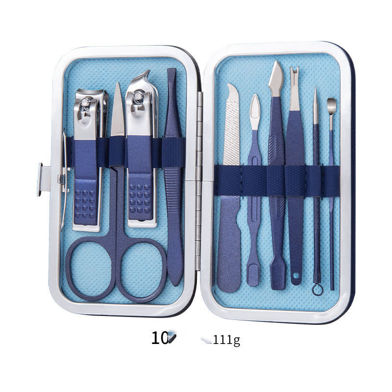 Pro Nail Care Kit – Clippers, Pliers, Knife & Ear Spoon