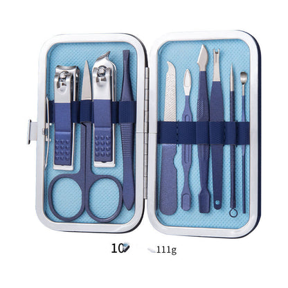 Pro Nail Care Kit – Clippers, Pliers, Knife & Ear Spoon