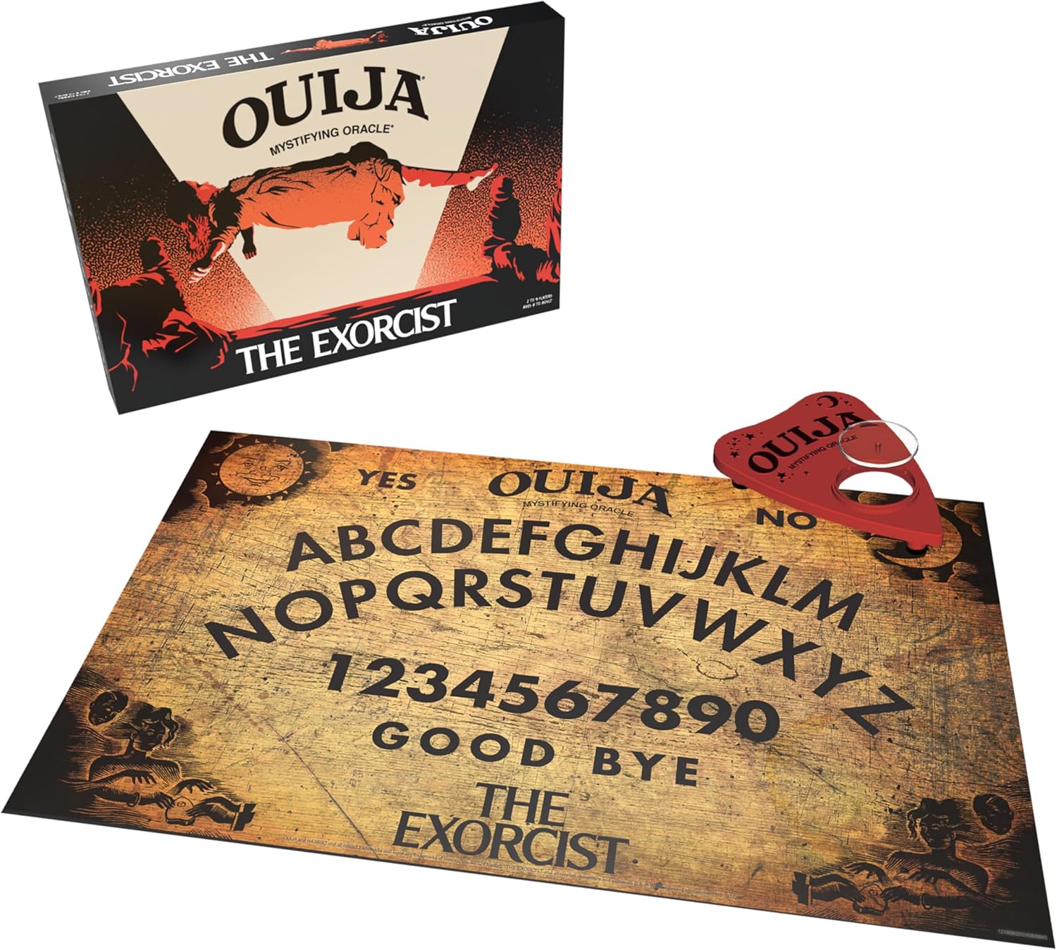 Ouija: The Exorcist Glow-in-Dark Game.