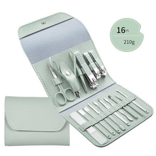 Pro Nail Care Kit – Clippers, Pliers, Knife & Ear Spoon