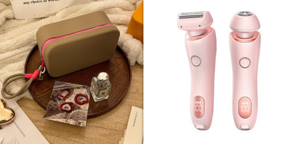 2-in-1 Rechargeable Epilator & Trimmer for Face, Body & Bikini
