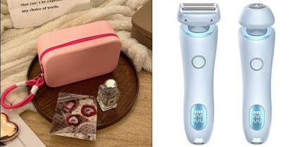2-in-1 Rechargeable Epilator & Trimmer for Face, Body & Bikini