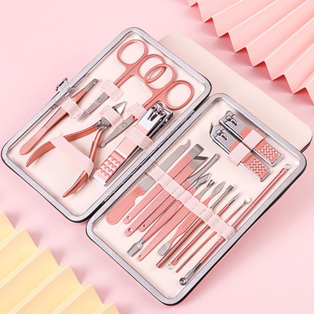 Pro Nail Care Kit – Clippers, Pliers, Knife & Ear Spoon