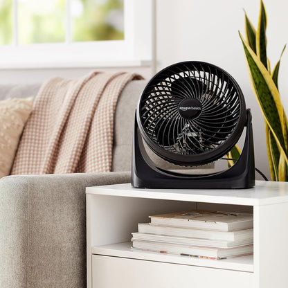 Compact Air Circulator Fan – Black.