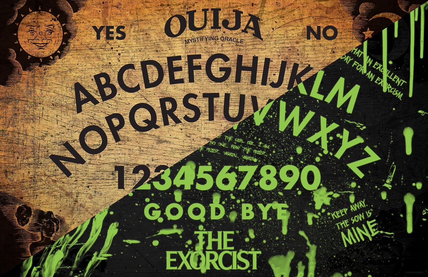 Ouija: The Exorcist Glow-in-Dark Game.
