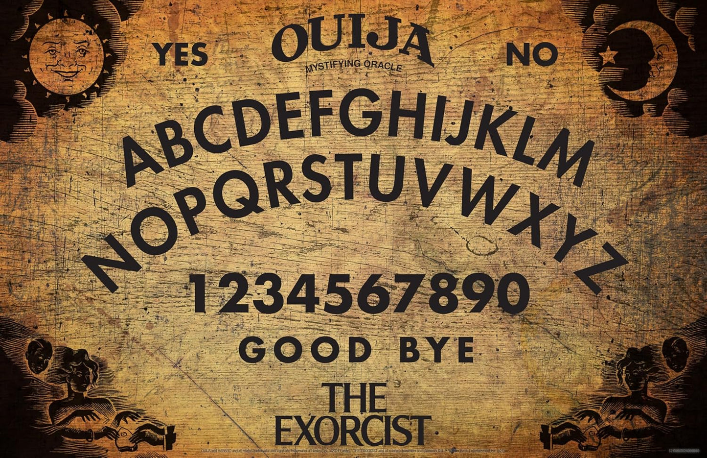Ouija: The Exorcist Glow-in-Dark Game.