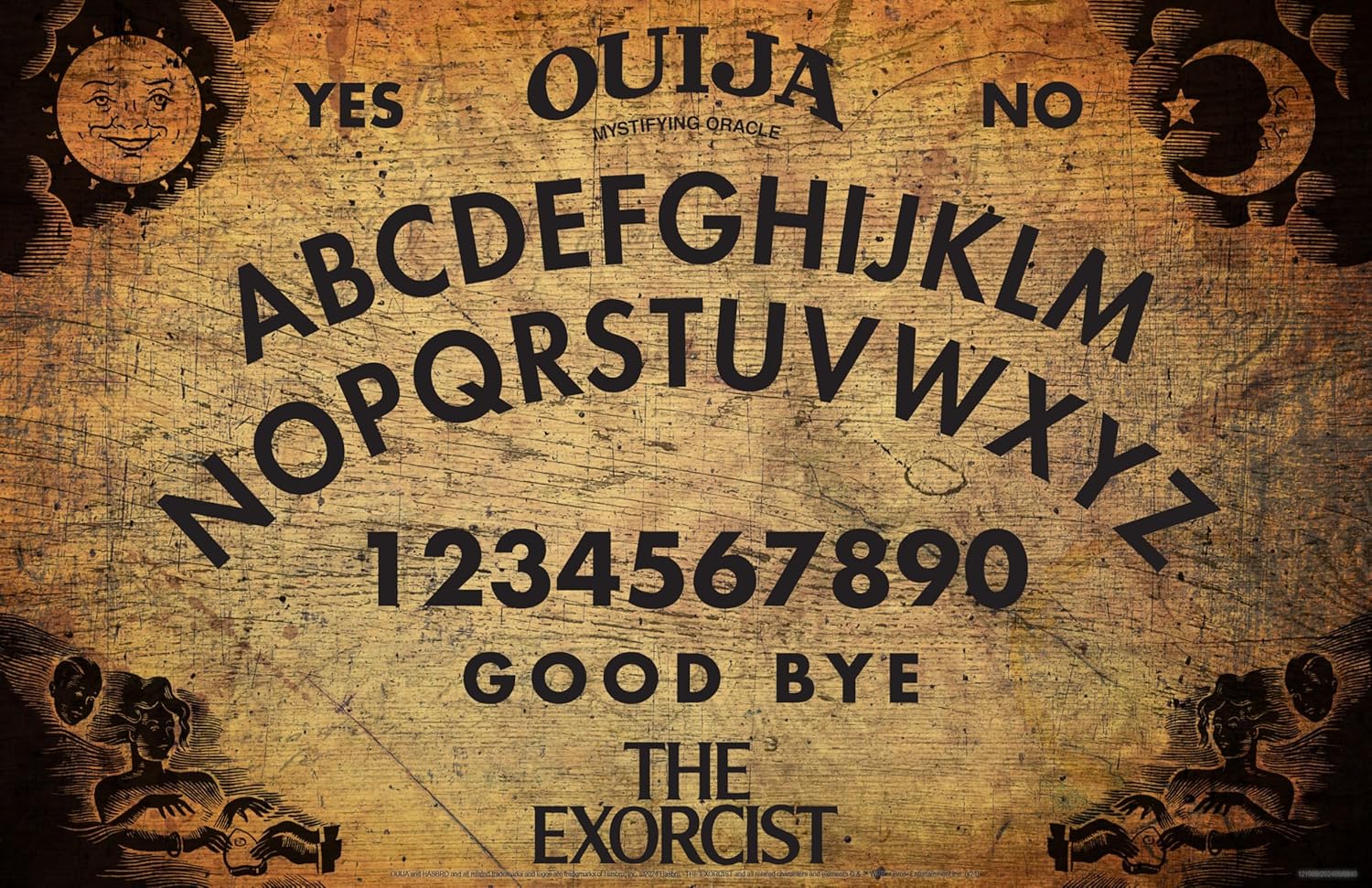 Ouija: The Exorcist Glow-in-Dark Game.